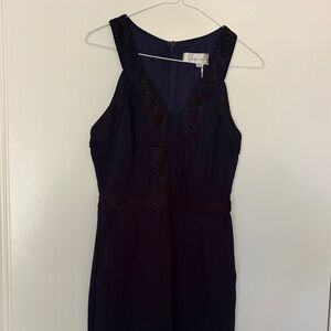 Elegant Navy Tank Jumpsuit